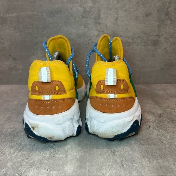 Nike Air Zoom Presto React Sneakers AV2605-701 Mens sz 10.5 - yellow - Picture 4 of 6